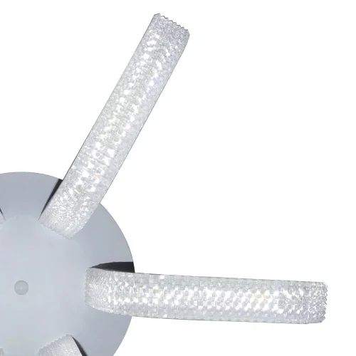 Люстра потолочная LED с пультом INNOVATION STYLE 83029 Natali Kovaltseva белая на 1 лампа, основание белое в стиле современный хай-тек с пультом фото 4